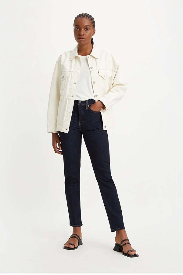 Levi's 724 high rise straight leg clearance