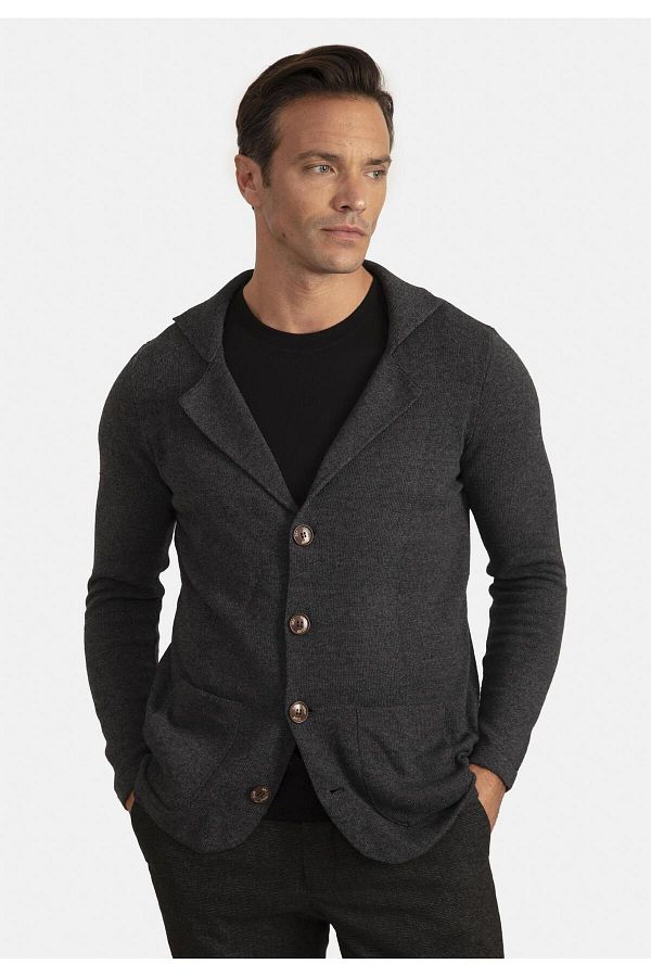 SIR RAYMOND TAILOR GOLF CLUB 1877 Si4035771 Men s Anthracite 2 Pocket 4 Button Regular Fit Jacket Trendyol