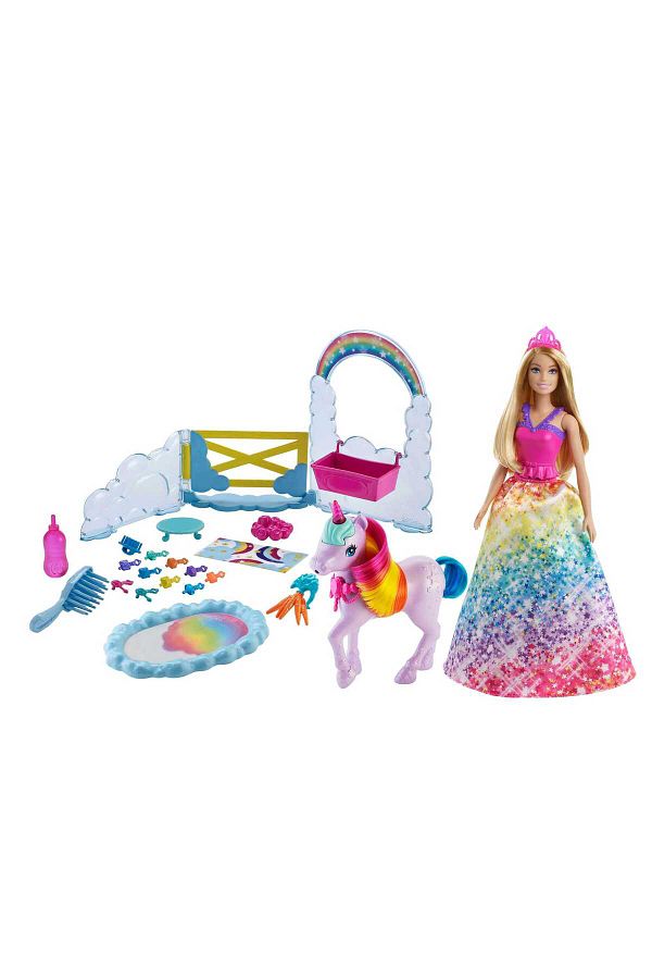Barbie-Dreamtopia Feature Pet Nurturing Playset GTG01 1