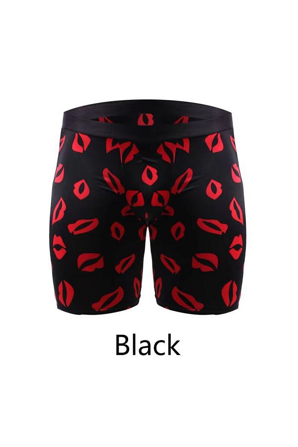 Choice Men Boxer Shorts Underpants Underwear Black 2xl 3xl 4xl Fashion Lips Boxers Sports Casual Soft Sm. Trendyol