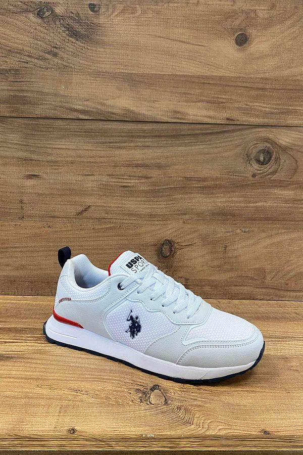Us polo assn shoes white 2025