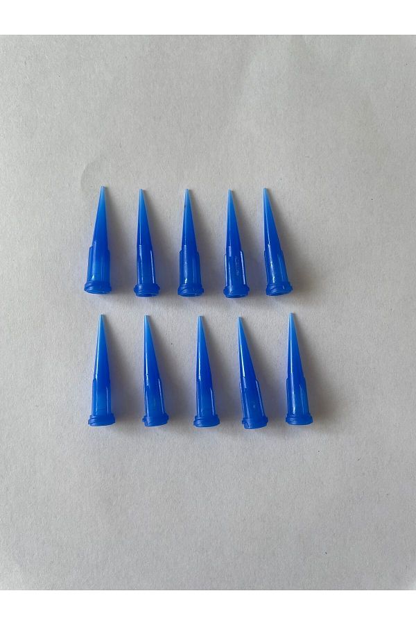 GBA-10 Pieces 22G Luer Lock - Engineered Bioprinter Syringe Tip with Conical and Texture Detail 1
