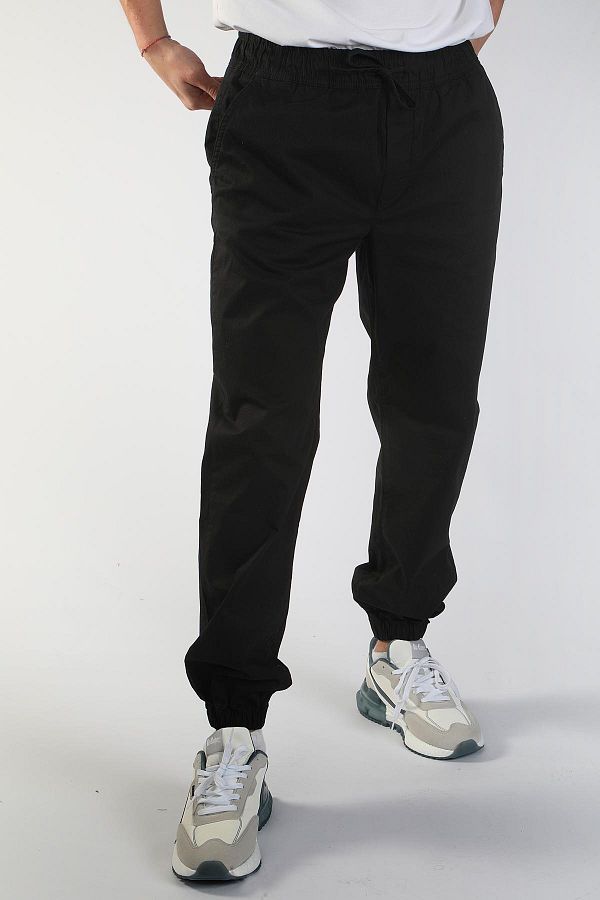 Lee Cooper Men s Jogger Pants Black Elastic Waist Woven 242LCM221006 Trendyol