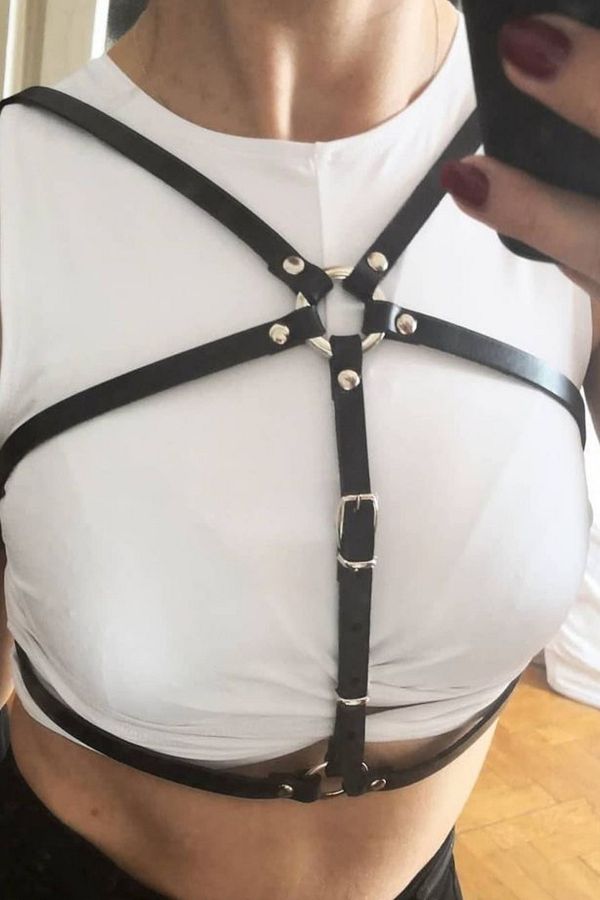 vonda wear-Curea cu design elegant - cravată în cruce pe haine700621 1