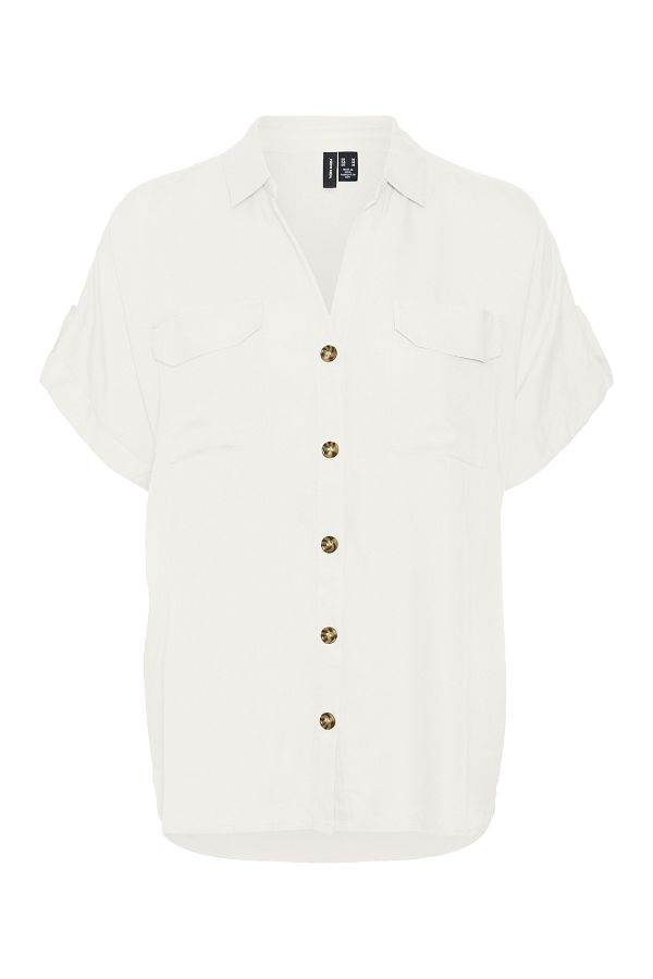 Veromoda Curve-VMCBUMPY S/S ING WVN GA CUR NOOS 1
