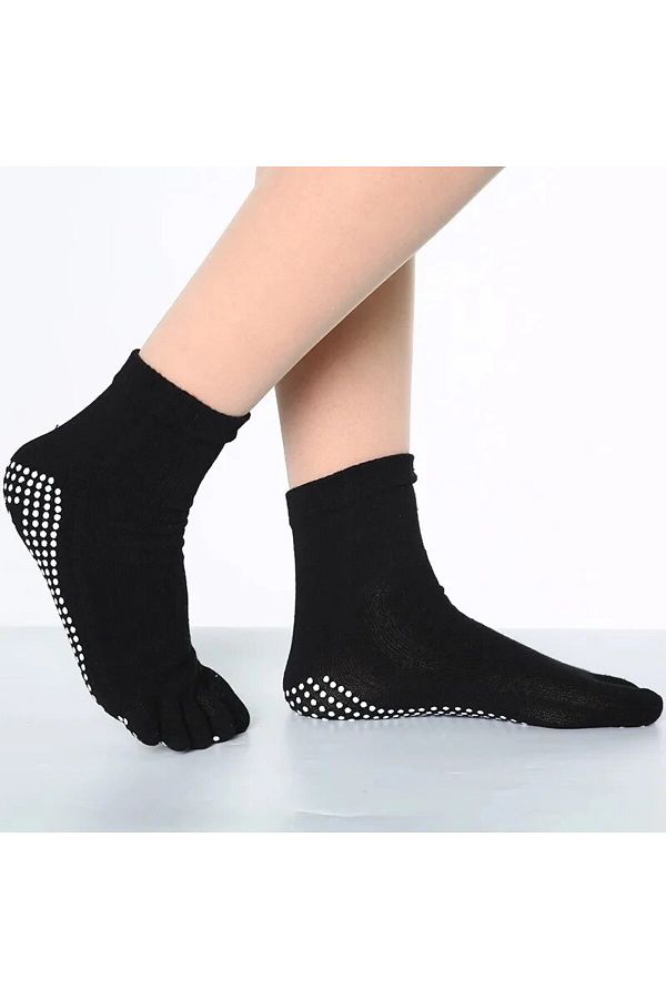 Non slip toe socks top