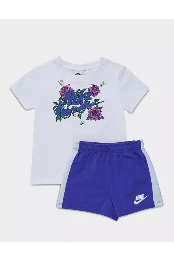 Nike t shirt and shorts set store