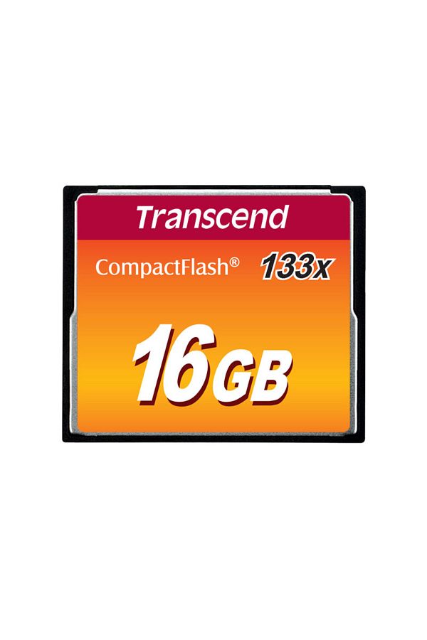 Transcend-16GB CF133 133X Memory Card 1