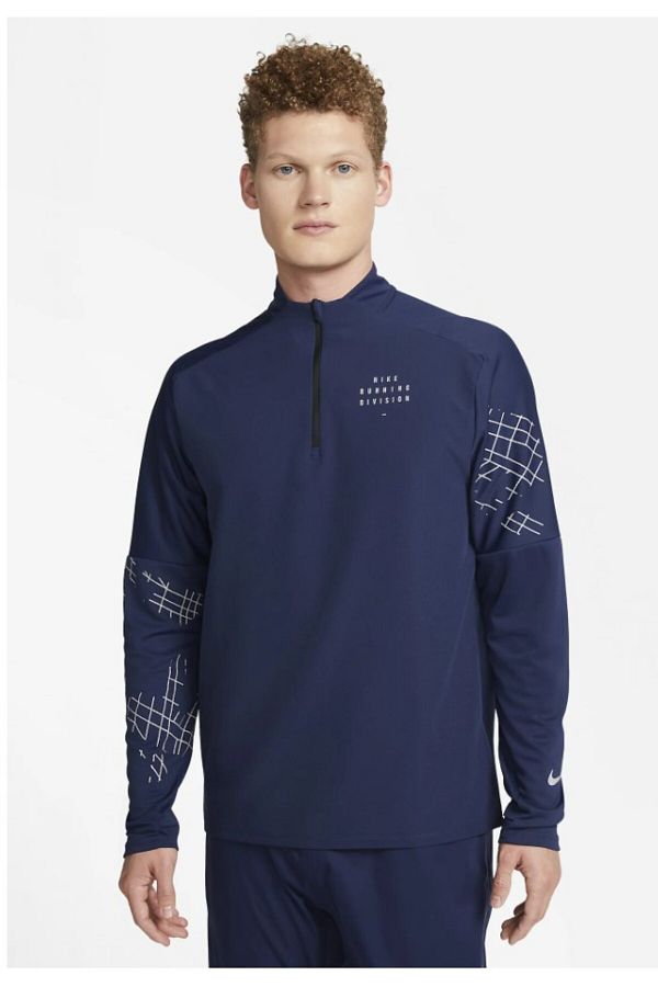 Nike dri fit element half zip long sleeve running top mens online