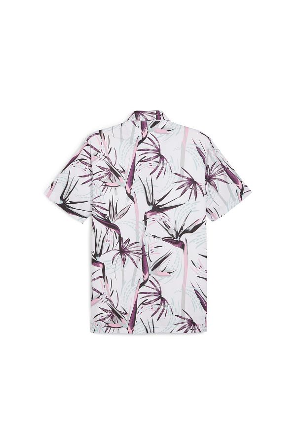 Puma MATTR Birds of Paradise Polo T shirt Men s Bird Printed Golf T shirt Trendyol