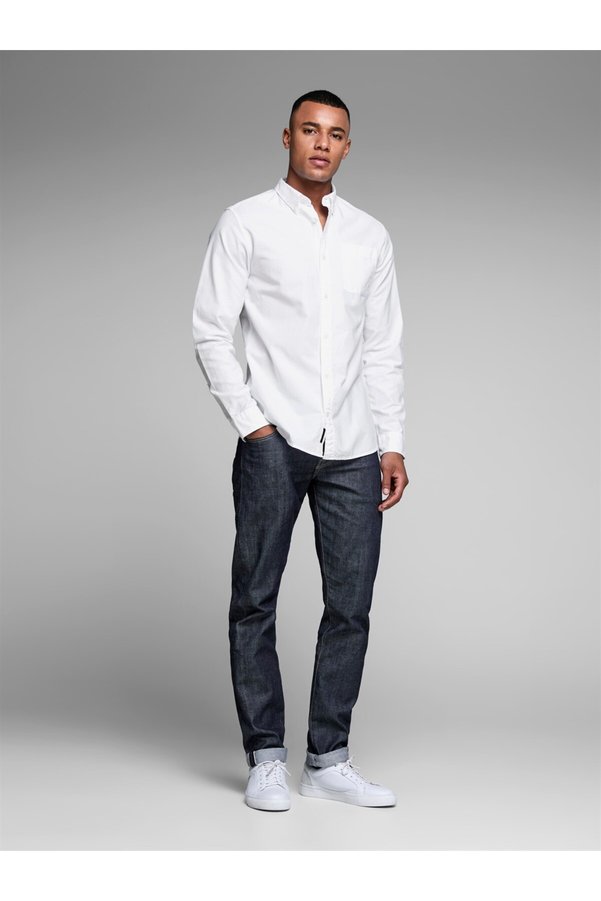 Jack & Jones Jack Jones Men's Jprclassıc Shirt L/s 12116268sg