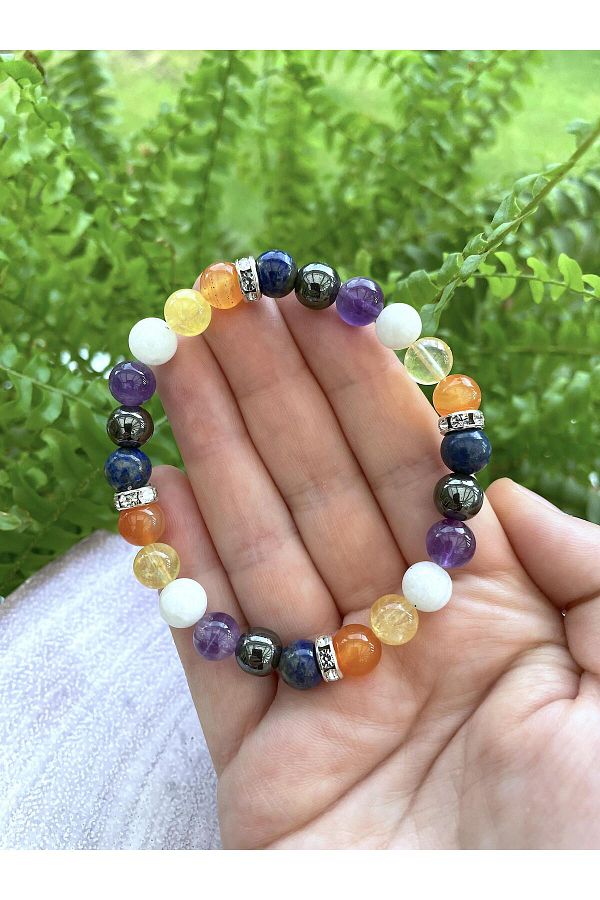 Padore Accessory Menopause Crystal Healing Bracelet Women s Natural Stone Supply Trendyol