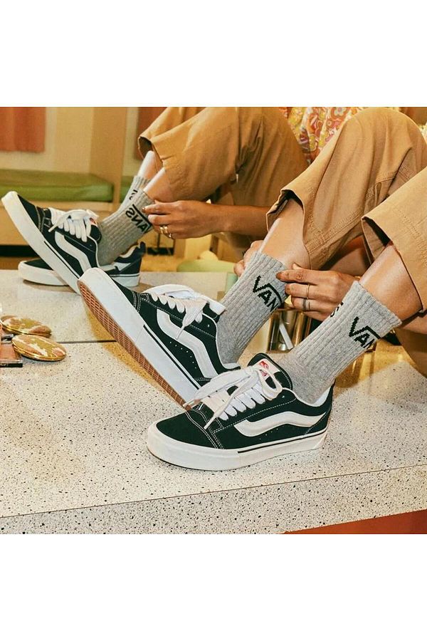 Vans Knu Skool Unisex Casual Shoes VN0009QC6BT1 Black Trendyol