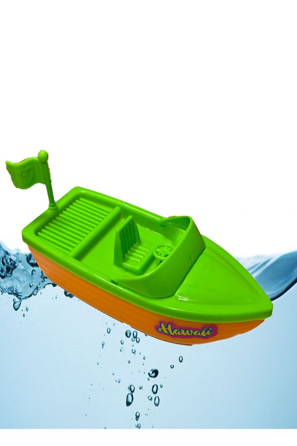 Hyd Toy Manual Boat Bath Toy 18X6 cm Size Bathtub Baby Toy Trendyol