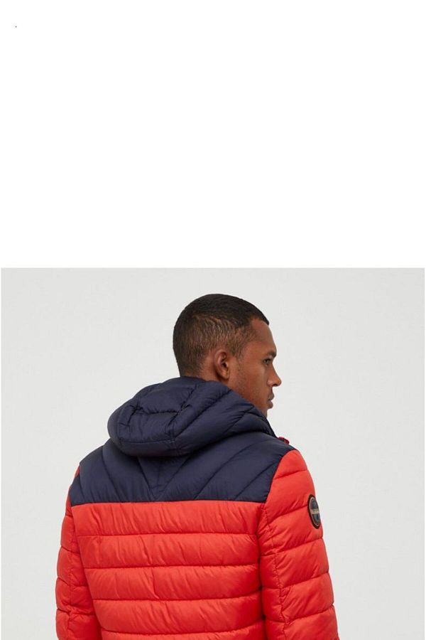 Napapijri Winter Jacket Red Basic Trendyol