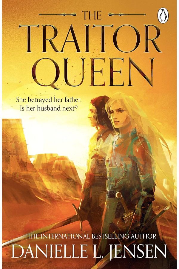 Penguin Books-The Traitor Queen First Edition - Danielle L. Jensen 1