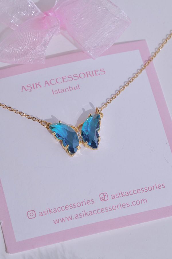 AŞIK ACCESSORIES-Alexa - Liana Dating Necklace Steel 1