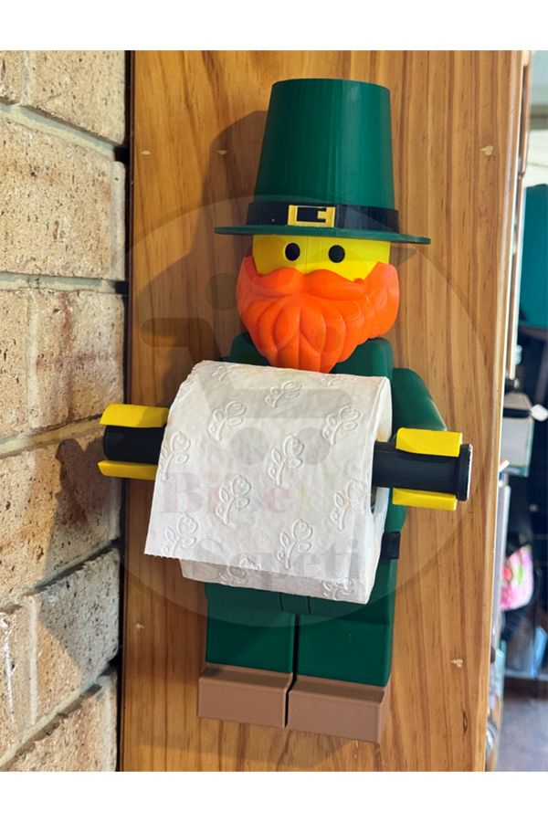 Lego man toilet paper holder hot sale