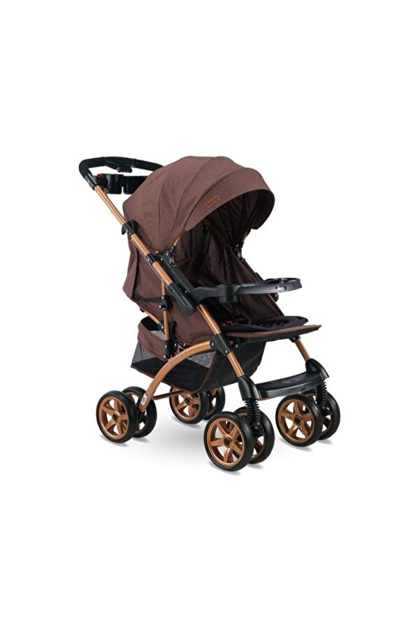 Babyhope Kahverengi Polo Puset  Bh-609