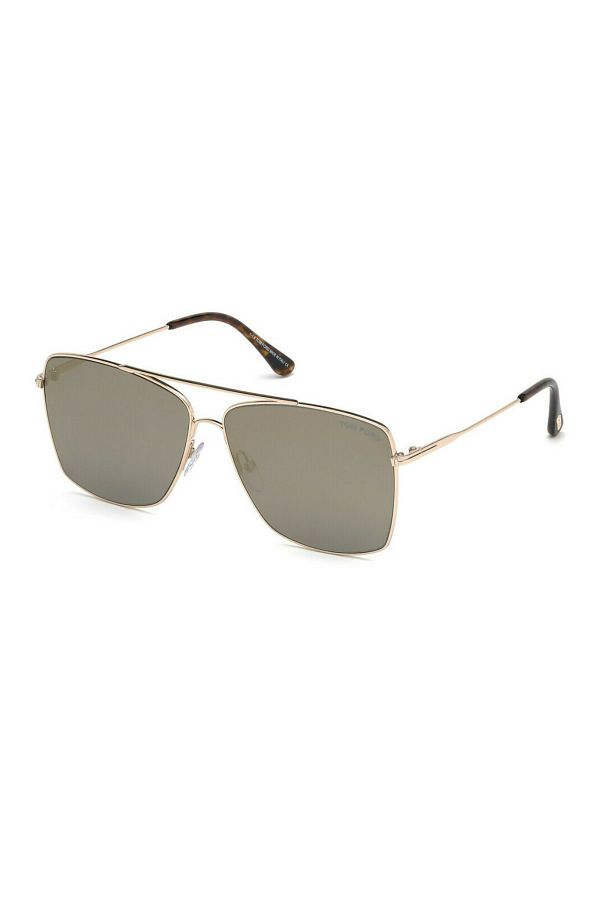 Tom Ford Metal 0651 28c Flash Glass Square Men s Sunglasses Trendyol