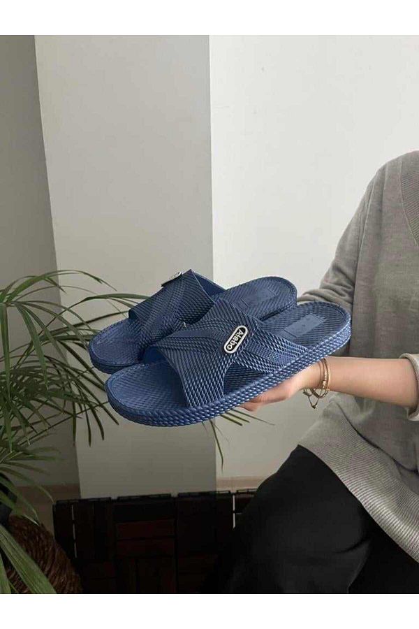 Behtah Kundura-Men's Anti-Slip Sole Ultra Soft Ultra Flexible Bathroom Turkish Bath Pool Balcony Daily Wet Area Slippers 1