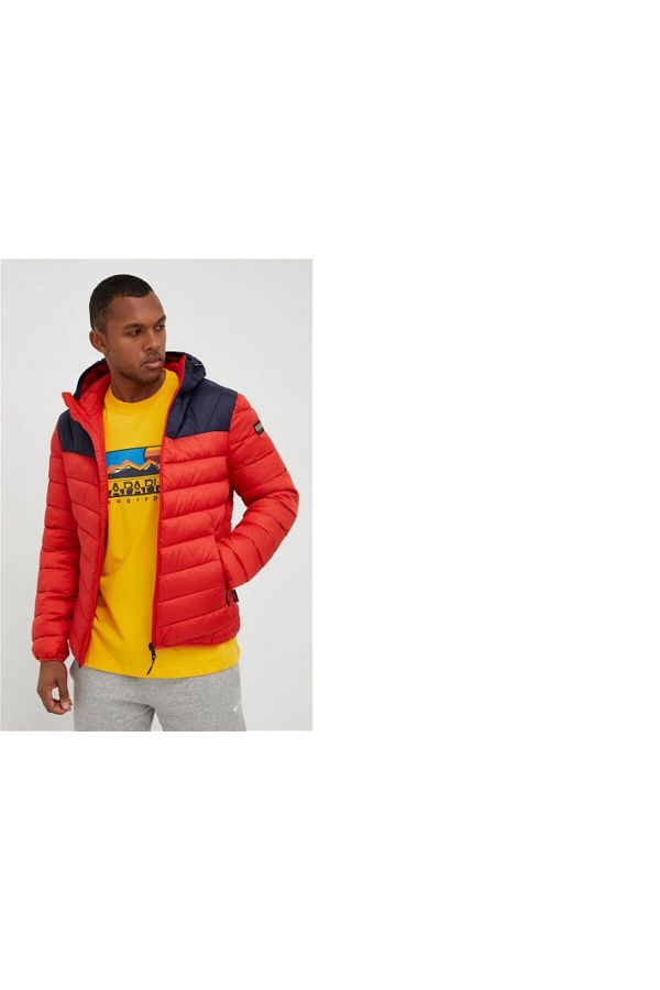 Napapijri Winter Jacket Red Basic Trendyol
