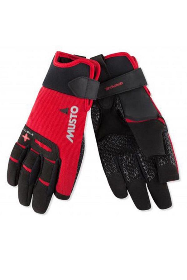 Musto-Perf Lf Glove Red Sailing Gloves 1