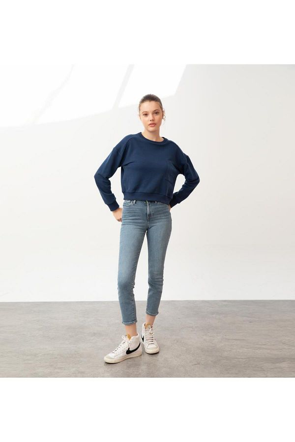 Nors-Hanorac Baldur Crop Bleumarin 1