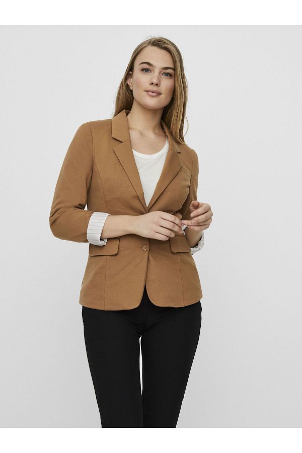 Vero Moda-Blazer VMHARUKI L/S JERSEY BAHAR BLAZER DENEYİMİ 1