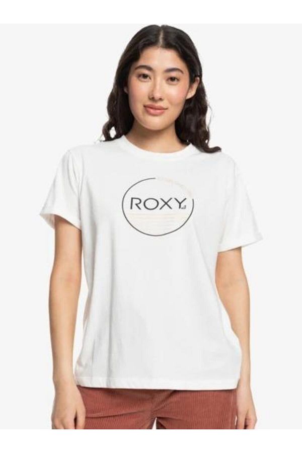 Roxy Erjzt05698 Noon Ocean White Women s T Shirt Trendyol