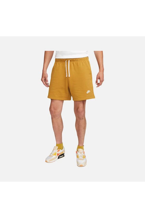 Nike sweat shorts yellow deals