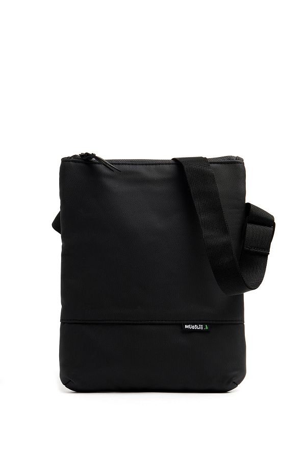 MUESL Minimal Black Women s Strappy Crossbody Bag Trendyol