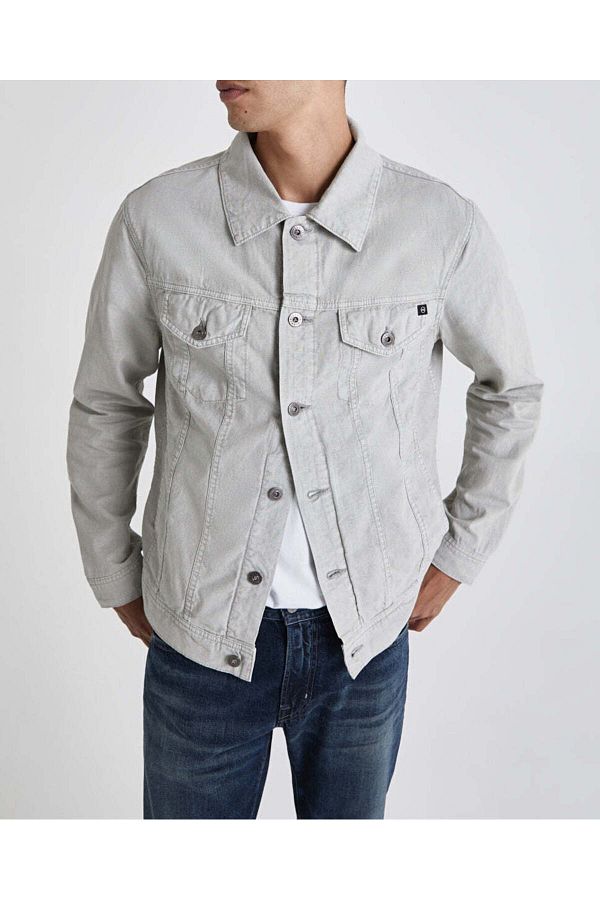 Light gray jean jacket outlet