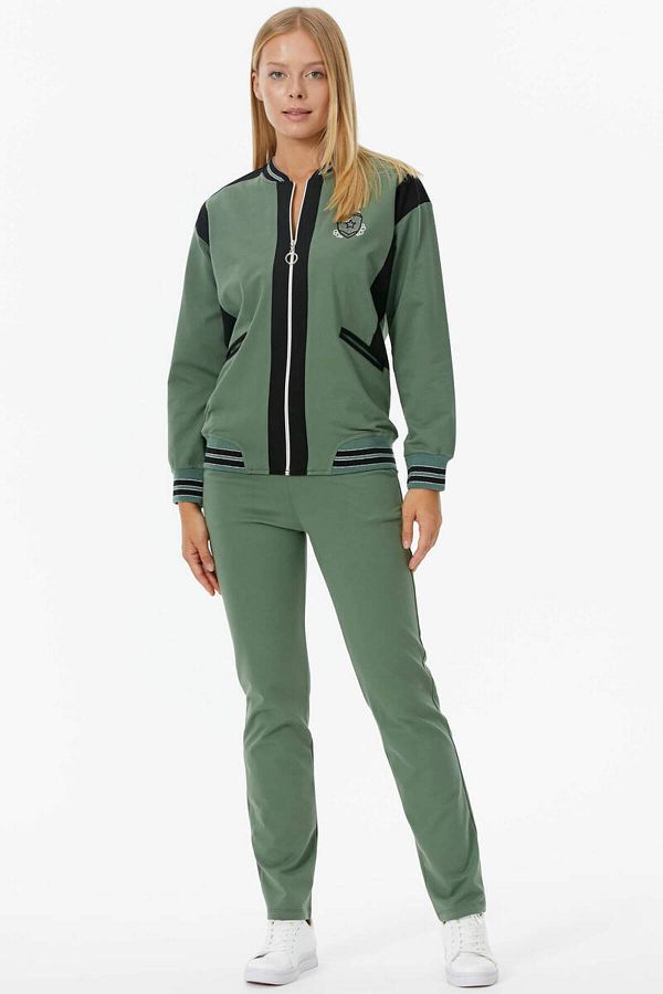 Green colour tracksuit top