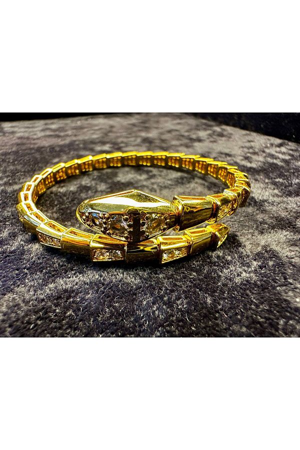 Amber BVL BRAND MODEL GOLD Bracelet Trendyol