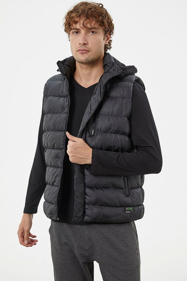 Sam vest with fur cheap