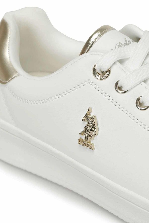 U.S. Polo Assn. U.S. Polo Assn. Pelo 4 Fx Women s Sneakers 101532516 1Beige Trendyol