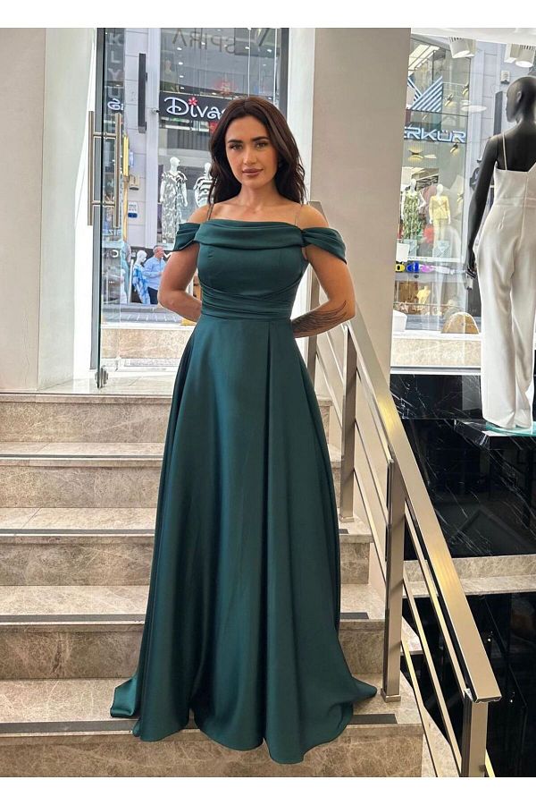Boat neck off shoulder dress shop
