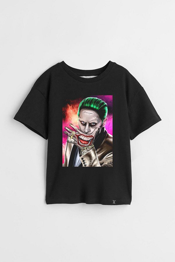 Darkia Joker Jared Leto Custom Design Printed Unisex Kids T Shirt Trendyol