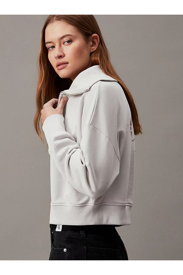 Calvin klein zip up sweater best sale