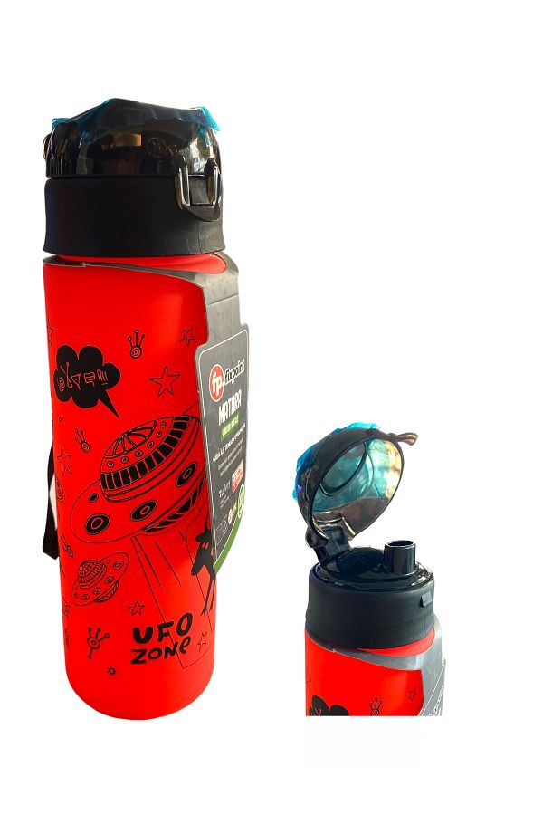 FixPoint-Neon Red P-8311 Ziplock Flask - 500 ml Space 1