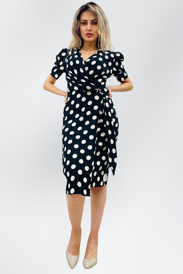 FEVER-Polka Dot Women's Dress 16078-24 1