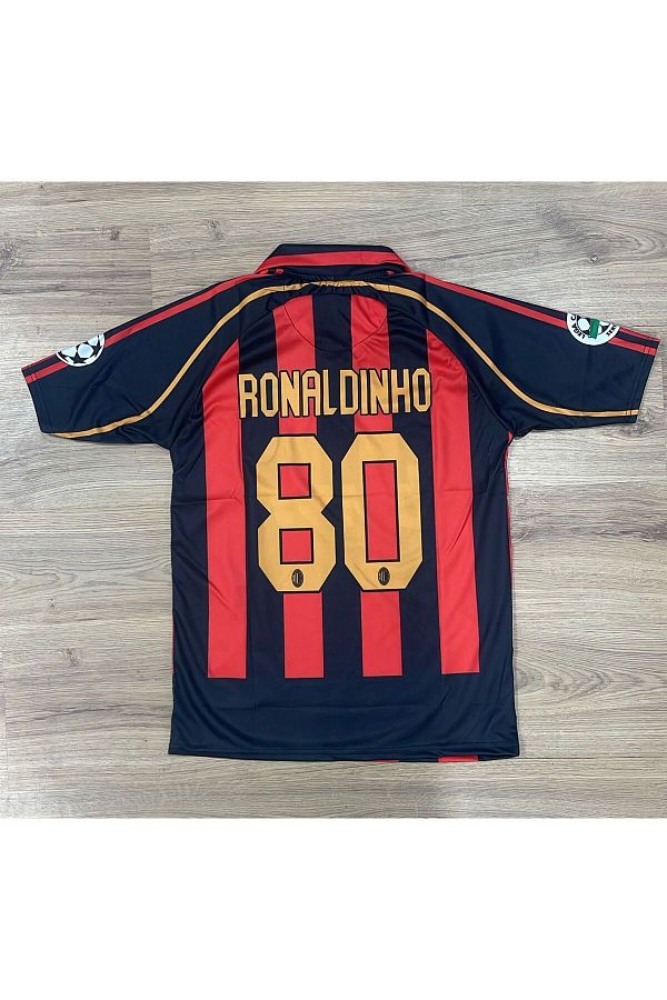 Love Sports-AC MILAN RONALDiNHO JERSEY Milan Ronaldinho shirt 1