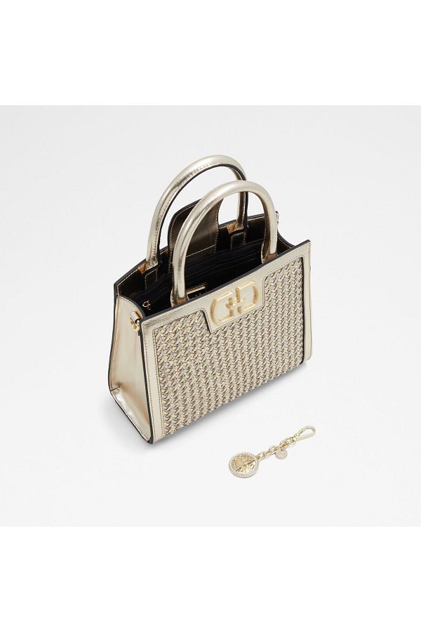 Aldo Handbag Gold colored Plain Trendyol