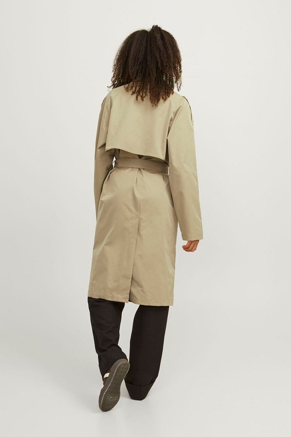 Jack Jones Sophi Double Breasted Women s Trench Coat Trendyol