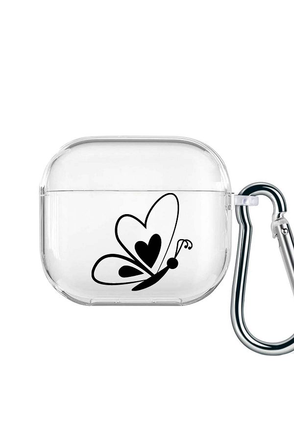 PrintiFy-3.Transparent Silicone Case with Butterfly Design Compatible with Generation 1
