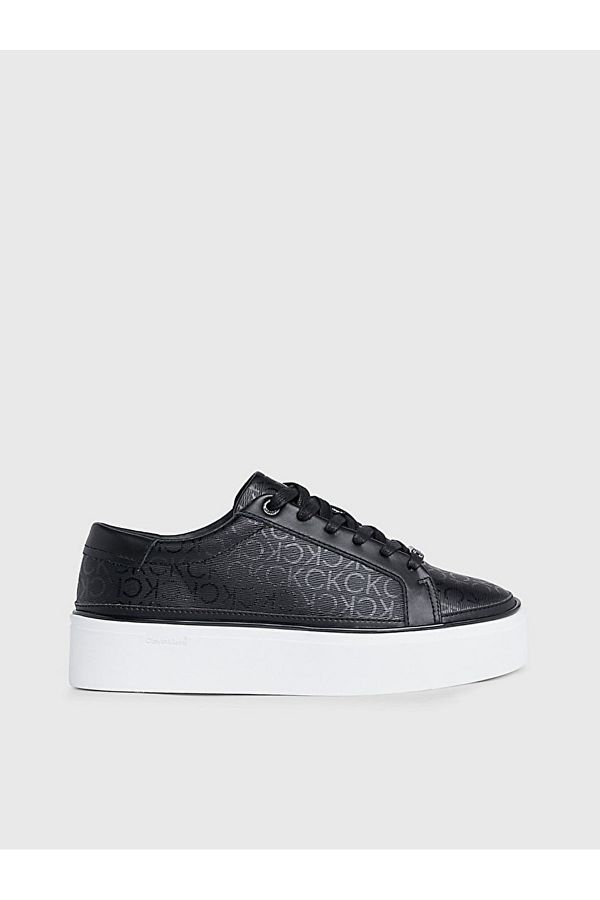 Platform calvin klein trainers cheap