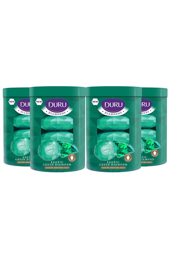 Duru-سلسلة الماس الغريبة الماس الأخضر 16 قطعة صابون تجميل 4x360 غرام 1