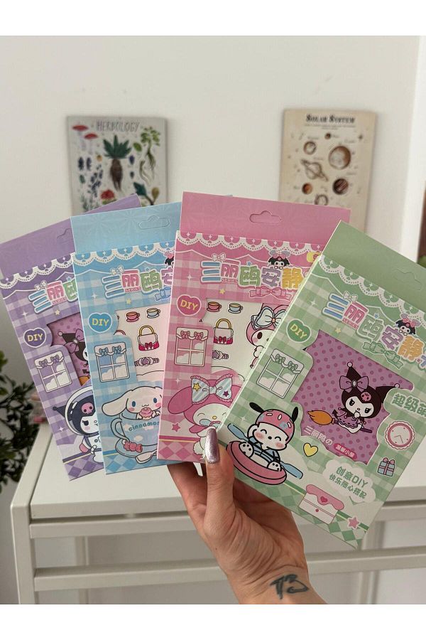 Planet Butik-Kuromi World DIY 3D Model Notebook DIY 1