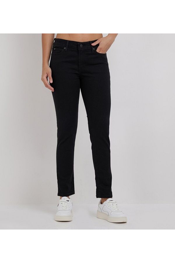 Levi s LE 711 SKINNY Women s Girls Black Jeans Trendyol